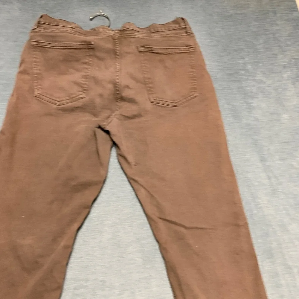 Old Navy Jeans Mens 36x34 Brown Denim Built In Flex Casual Straight Leg 5 Pocket